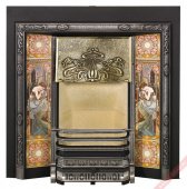 Art Nouveau Tiled Fireplace в Перми