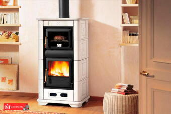 Кафельная печь E900 M с духовкой в Перми