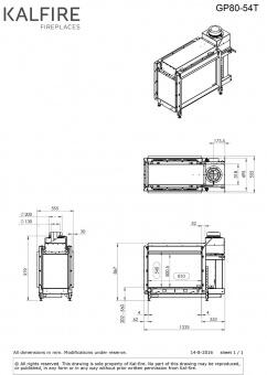 Чертеж для Kalfire GP80/54T