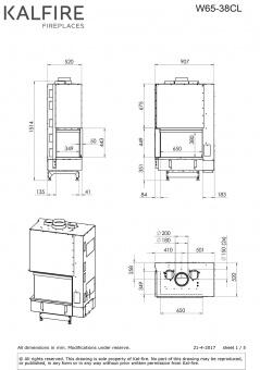 Чертеж для Kalfire W65/38C (L)
