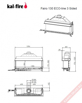 Чертеж для Fairo ECO-line 130 3-sided