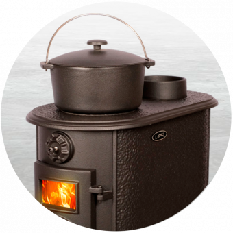 Чугунная печь Alaska в Перми