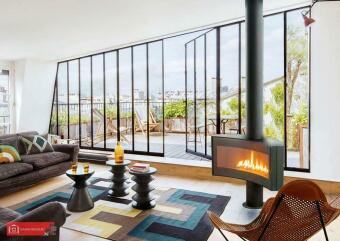 Центральный газовый камин Curvifocus в Перми