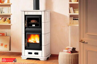 Кафельная печь E900 M с духовкой в Перми