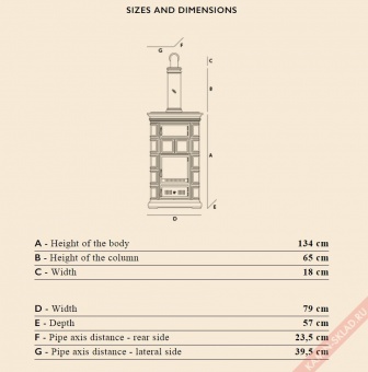 Чертеж для Marlene Maxi Forno