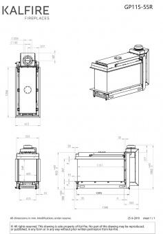 Чертеж для Kalfire GP115/55R