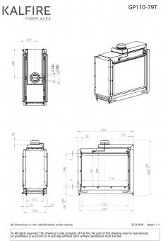 Чертеж для Kalfire GP110/79T