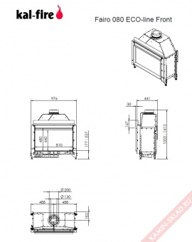 Чертеж для Fairo ECO-line 80