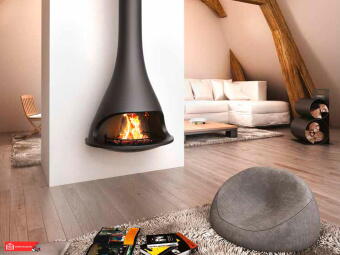 Дровяной камин TATIANA 997 пристенный открытый в Перми