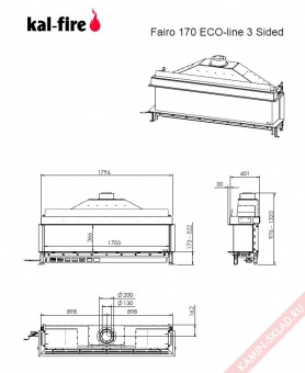 Чертеж для Fairo ECO-line 170 3-sided