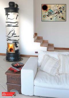 Печь-камин La Castellamonte Rondo в Перми