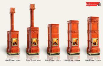 Печь-камин La Castellamonte Grand’Ovale  в Перми