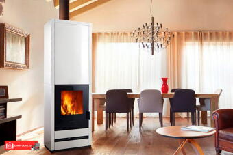 Кафельная печь E928-H Hermetic в Перми