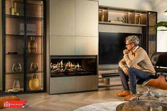 Каминная топка Kalfire E-one 100F в Перми