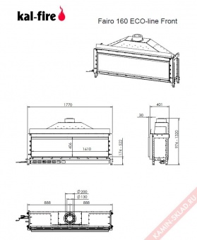 Чертеж для Fairo ECO-line 160