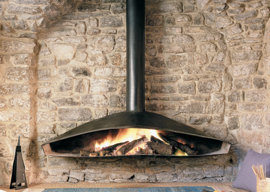 настенный камин