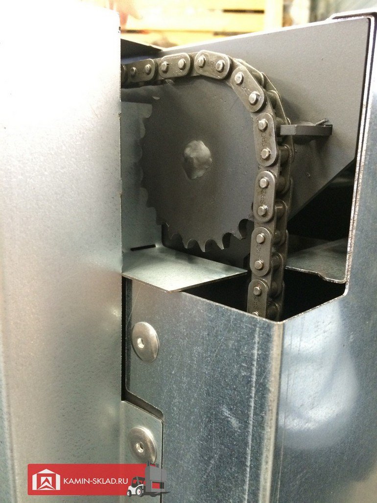 цепная система для стекла с противовесами 