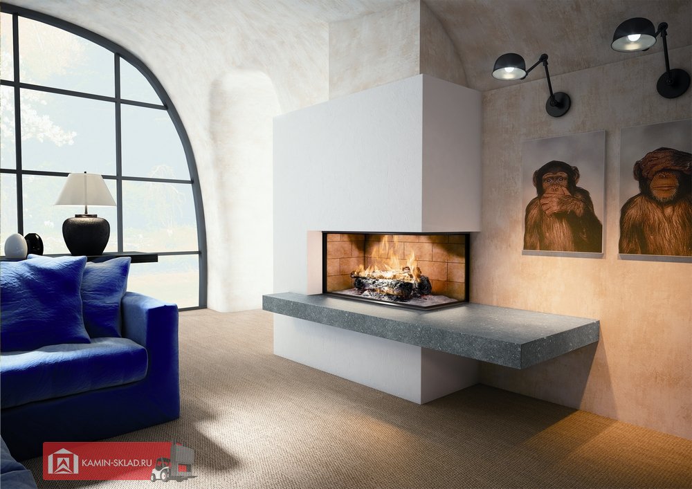 обзорное стекло для панорамного огня