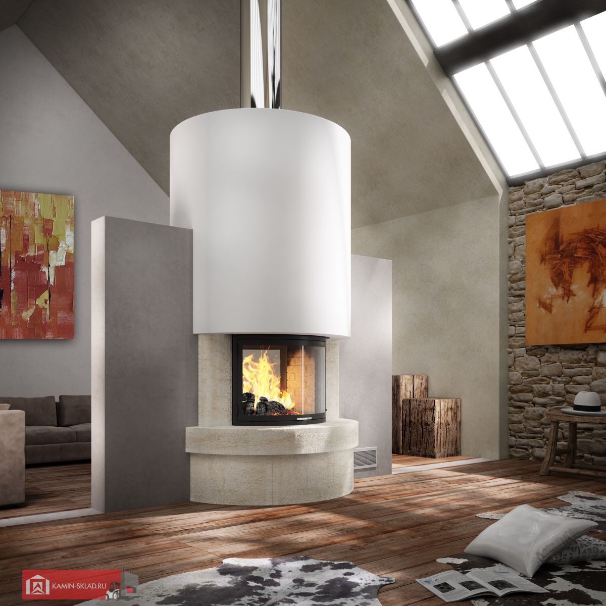 изогнутое стекло